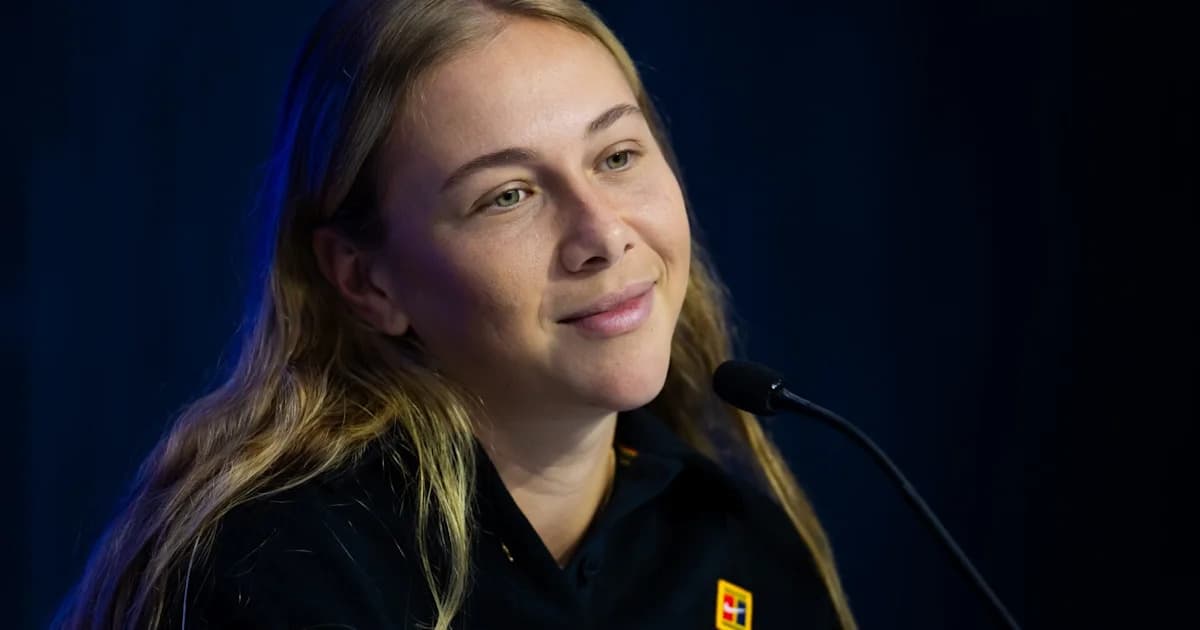 Every tournament result from Amanda Anisimova's 2026 ...
