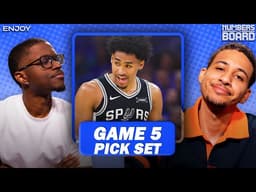 How might Spurs' Dylan Harper, Wemby fare in NBA Finals Game 5? | Numbers on the Board | NBA on NBC