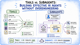 Tools vs. Subagents: Building Effective AI Agents Without ...