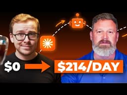 I Helped My 50-Year-Old Brother Build a One Person AI Business In 1 Month ($214/Day With Claude)
