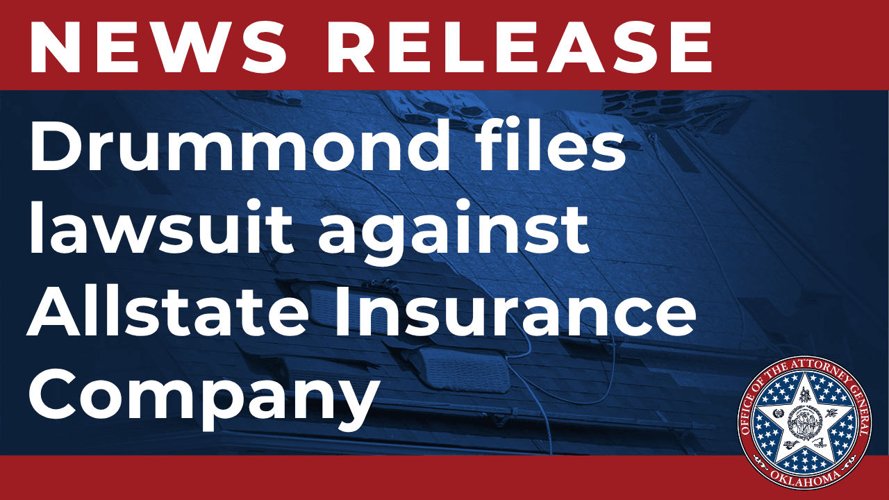 Drummond files lawsuit against Allstate Insurance Company