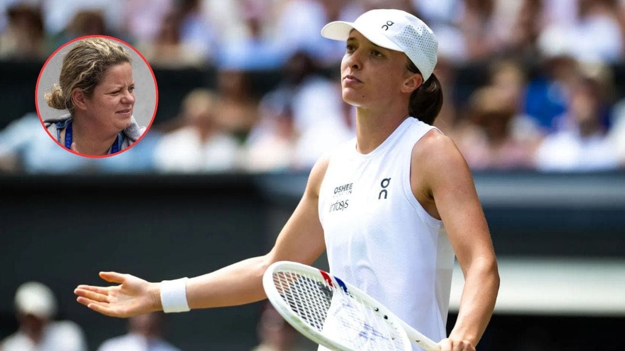 "I never feel Iga Swiatek is comfortable" - Kim Clijsters ...