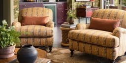 Can Patterned Furnishings and Wallpaper Coexist? This ...