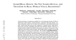 Game2Real-Bench: Do Toy Games Reveal and Transfer to Real-World Visual Reasoning?