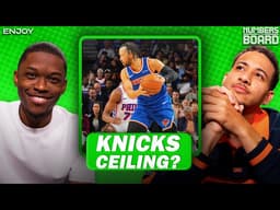 How far can New York Knicks go after sweeping Sixers? | Numbers on the Board | NBA on NBC