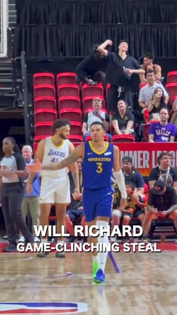 @warriors: Will locked it DOWN 🔒 https://t.co/fB7I2r4eQT