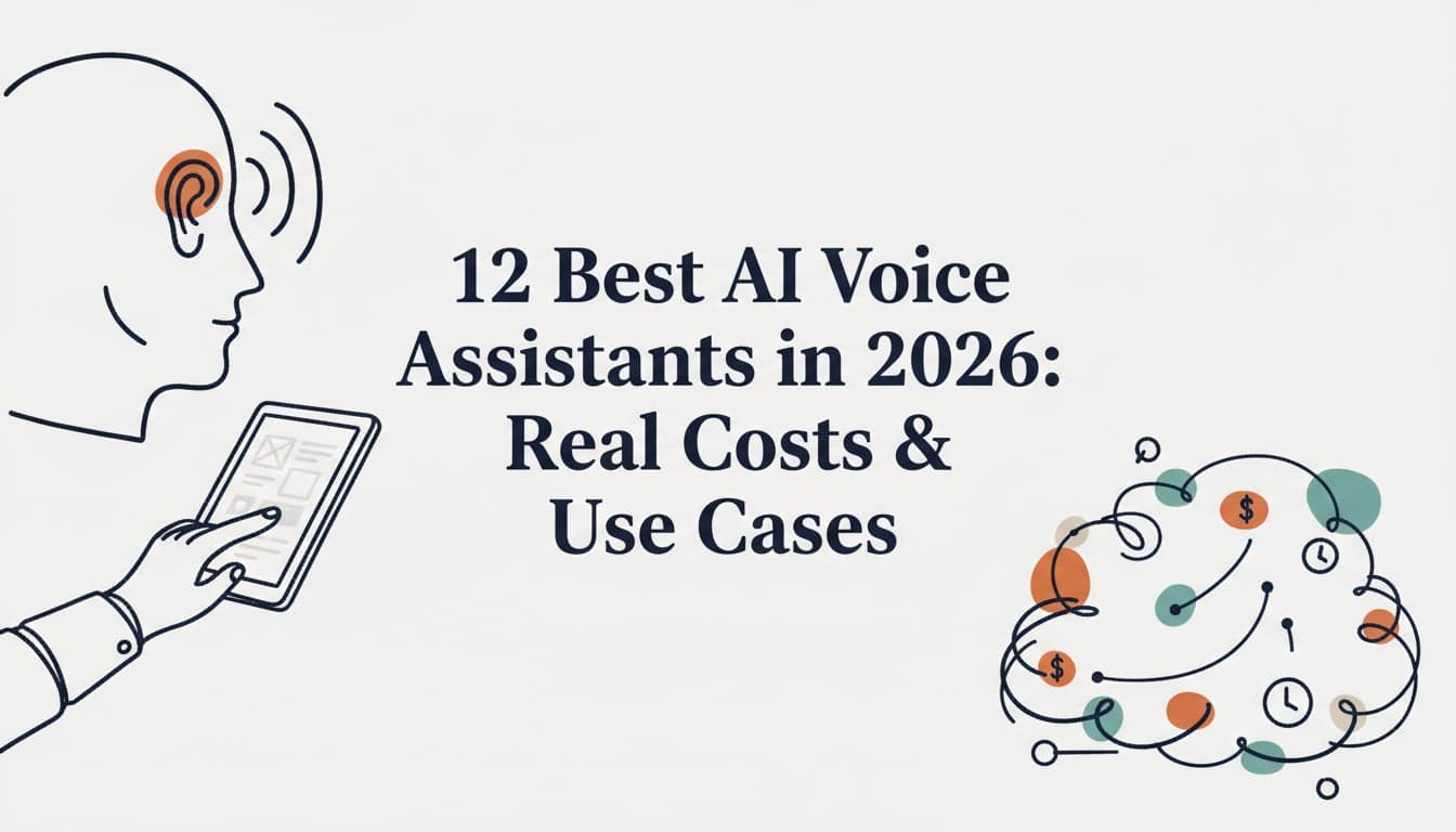 12 Best AI Voice Assistants in 2026: Real Costs & Use Cases