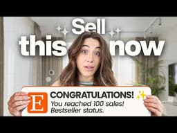 The Only Realistic Way to Get 100 Etsy Sales in Your First Month
