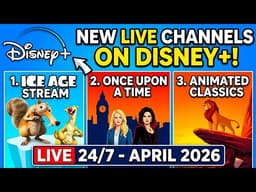 Disney+ Just Changed Forever! 3 New "Live" Channels Coming This April