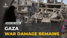 Destruction in Gaza city: City's busiest commercial hub reduced to rubble