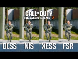 Black Ops 7 Upscaler Comparison: DLSS,  FSR, XESS & NIS Benchmarked