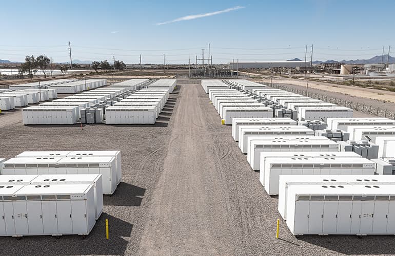 EDP Renewables commissions 200-MW standalone Arizona energy storage project