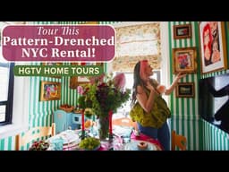 Inside a Pattern‑Drenched Maximalist NYC Rental Full of Thrifted Finds | HGTV Home Tours