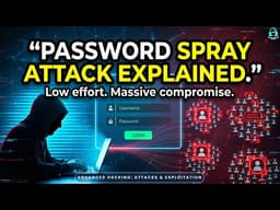 Password Spray Attacks Explained | How Hackers Break Into Thousands of Accounts Silently