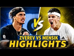 Zverev vs Mensik | Full Match Highlights