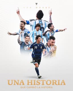 @InterMiamiCF: Lo que hiciste con Argentina ya es eterno 🇦🇷♾️ https://t.co/tqVjLWwHtL