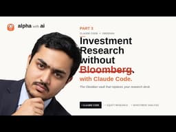 Claude Code + Obsidian: Build an Institutional-Grade Investment Research Workflow