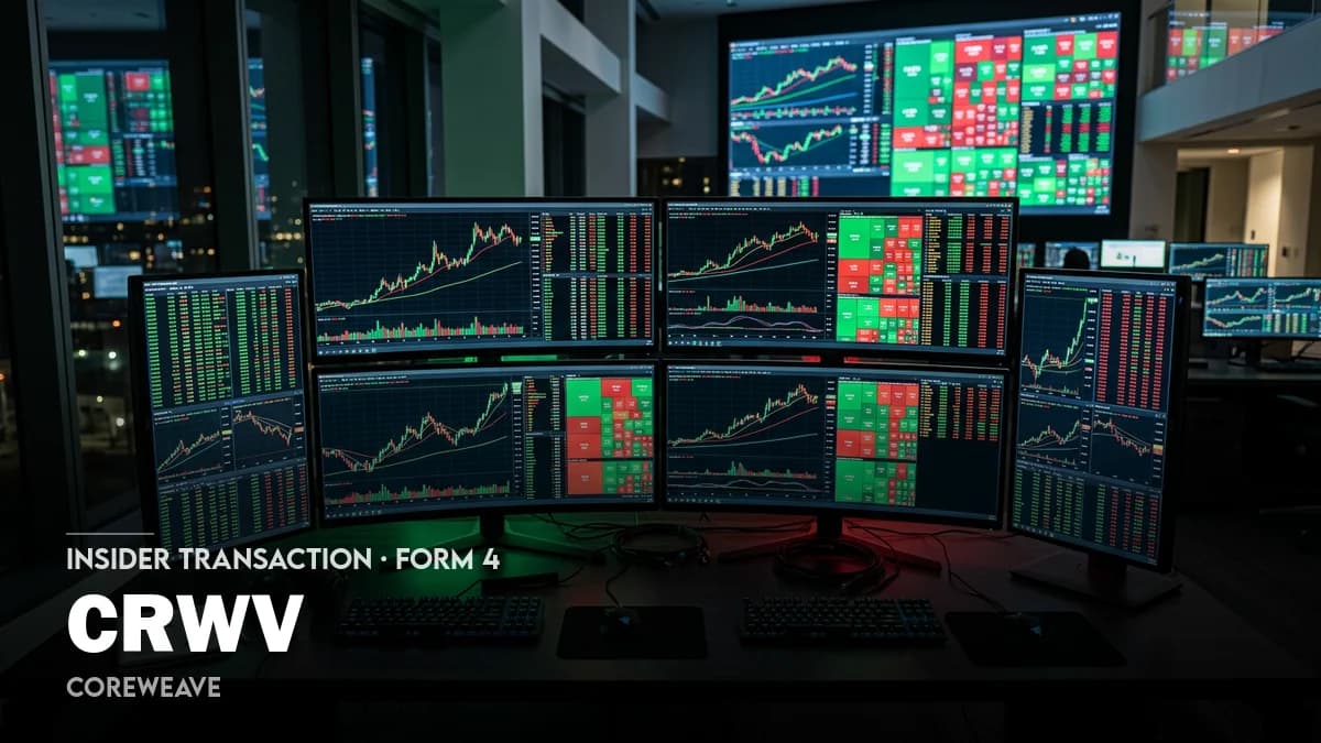 CoreWeave CEO sells 62,399 shares in pre-set plan | CRWV Insider Trading