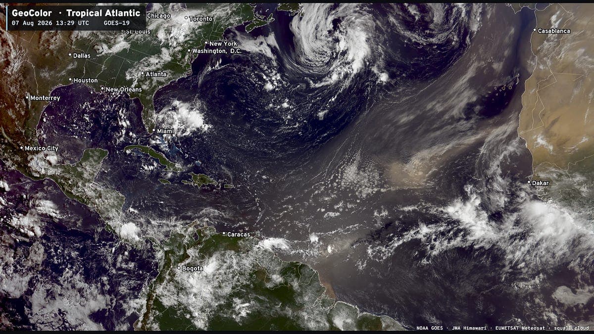 Atlantic Basin Maybe Coming to Life into Mid-August