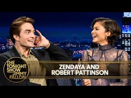 Zendaya & Robert Pattinson Have Conflicting Stories of Meeting, Talk The Drama, Spider-Man & Batman