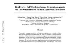 GenEvolve: Self-Evolving Image Generation Agents via Tool-Orchestrated Visual Experience Distillation