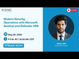Modern Security Operations with Microsoft Sentinel and Defender XDR