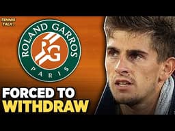 Arnaldi Forced to Withdraw from French Open 2026 Semifinal | Tennis News
