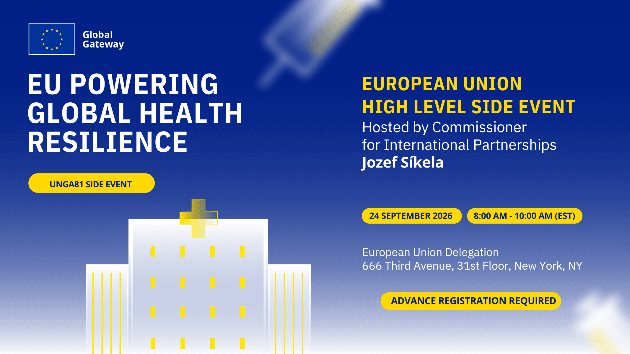EU Powering Global Health Resilience | EEAS - European Union