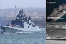 Ukraine conducts second strike on Russian frigate Admiral Makarov within five weeks to disrupt missile attacks
