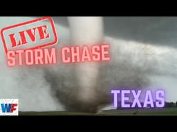 LIVE Dangerous Supercell Potential | Tornado and Giant Hail Threat | Mother's Day Storm Chasing
