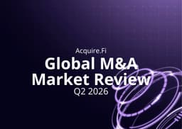 Global M&A Performance in Q2 2026 + Q3 Predictions
