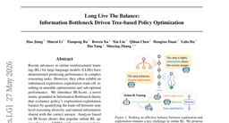 Long Live The Balance: Information Bottleneck Driven Tree-based Policy Optimization