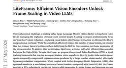 LiteFrame: Efficient Vision Encoders Unlock Frame Scaling in Video LLMs