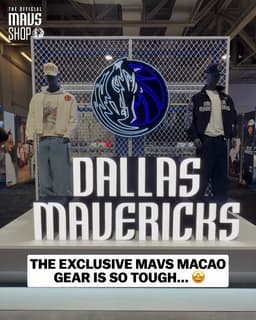 @dallasmavs reposted: We brought the heat to Macao 🔥

#MavsInMacao #MFFL

*Items are exclusively sold ...