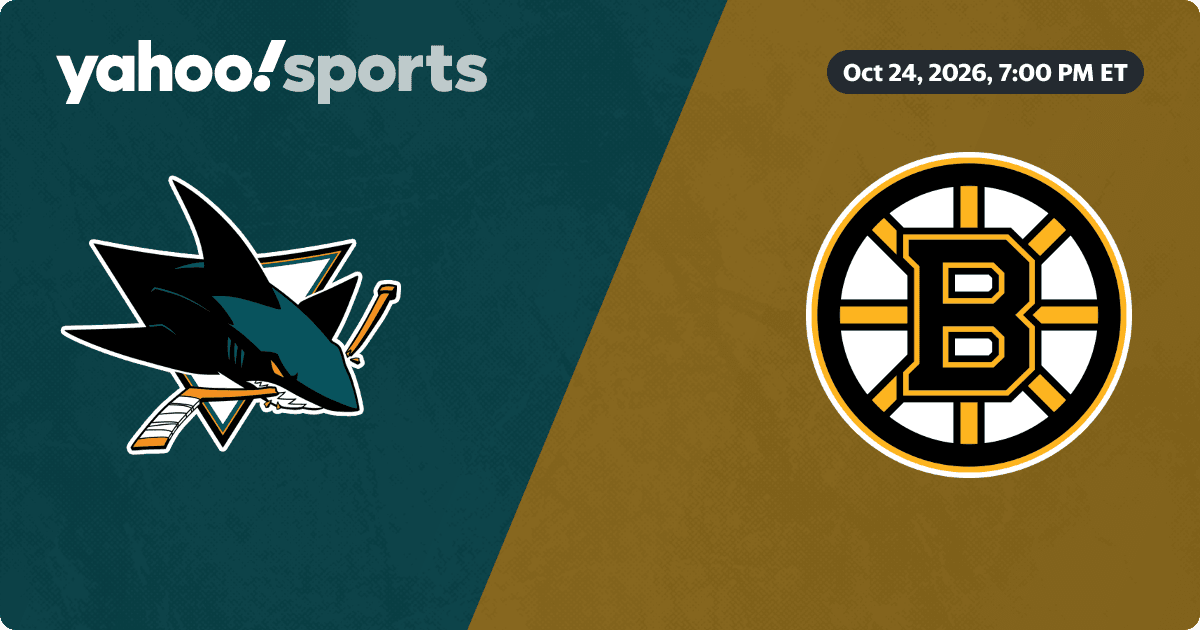 San Jose Sharks @ Boston Bruins: Live game updates ...
