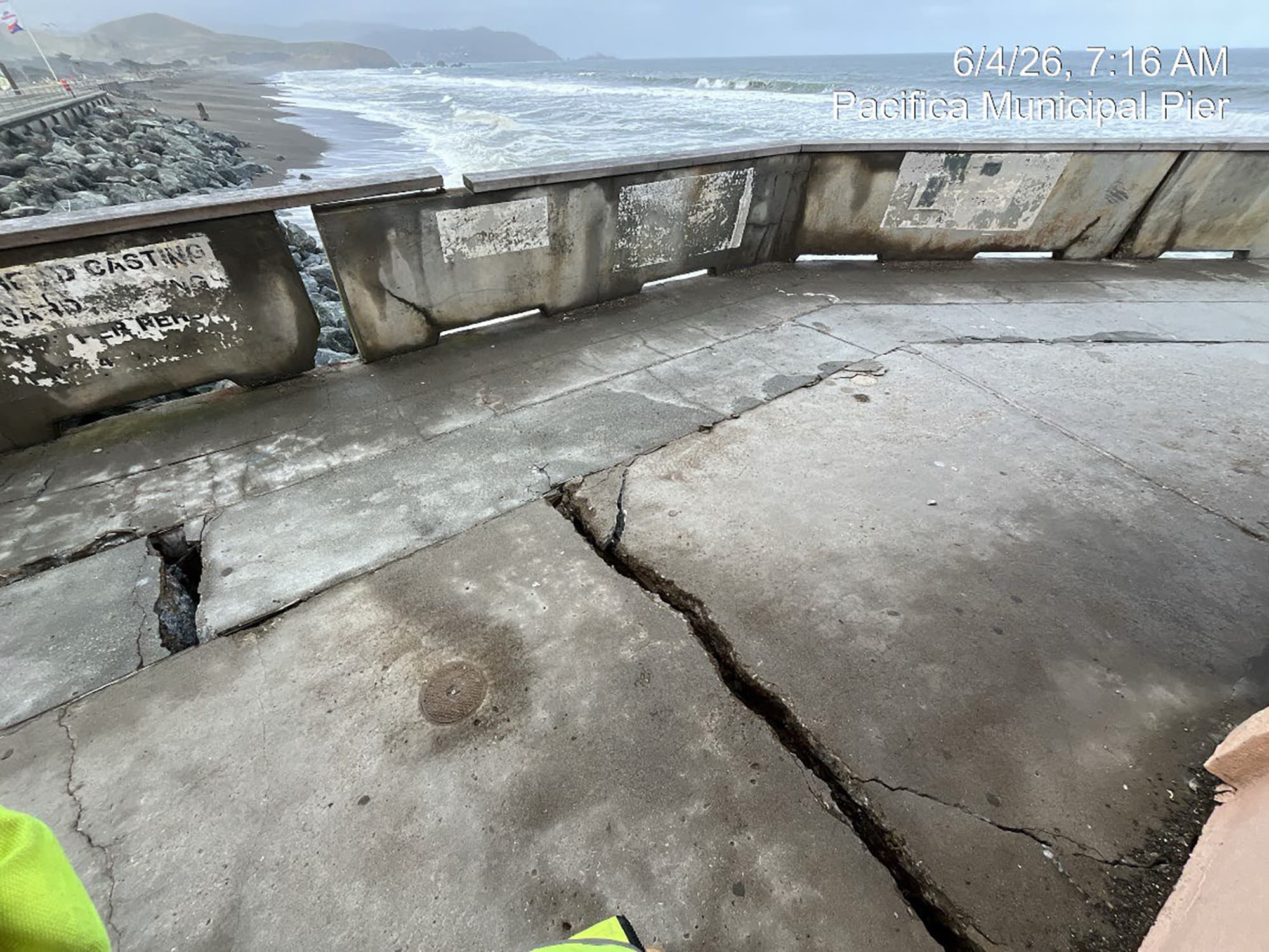 Pacifica: City Closes Municipal Pier, Citing Damage, Public Safety Concern