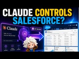 Claude Can Now Control Salesforce? Salesforce MCP Server Tutorial (Read & Update Records)