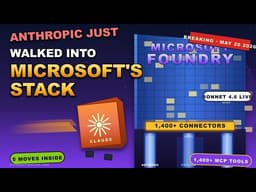 Anthropic Just Walked Into Microsoft's Stack. Here's What Changes For Solo Builders.