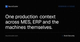 AI for Manufacturing — Production Intelligence