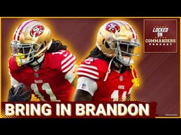 BRANDON AIYUK: Commanders in PERFECT Position to Reunite WR with Jayden Daniels After NFL Draft