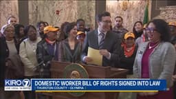 WA Domestic Workers’ Bill of Rights signed into law, establishing new labor protections