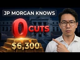 0 RATE CUTS LEFT FOR 2026 — But JP Morgan Still Says $6,300 Gold. Here's What They Know.