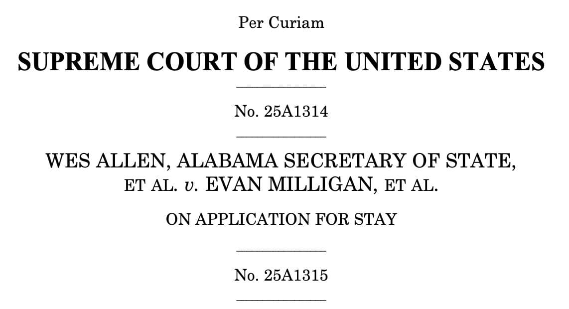 SCOTUS Weakens VRA in LA Redistricting