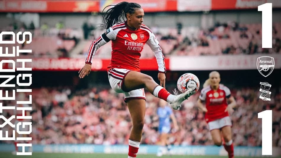 Highlights: Arsenal Women 1-1 Birmingham City | extended
