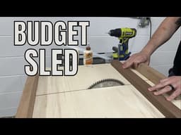 How to Build a Simple Crosscut Sled for Beginners