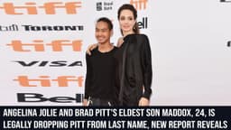 Angelina Jolie and Brad Pitt's Eldest Son Maddox, 24, Is ...