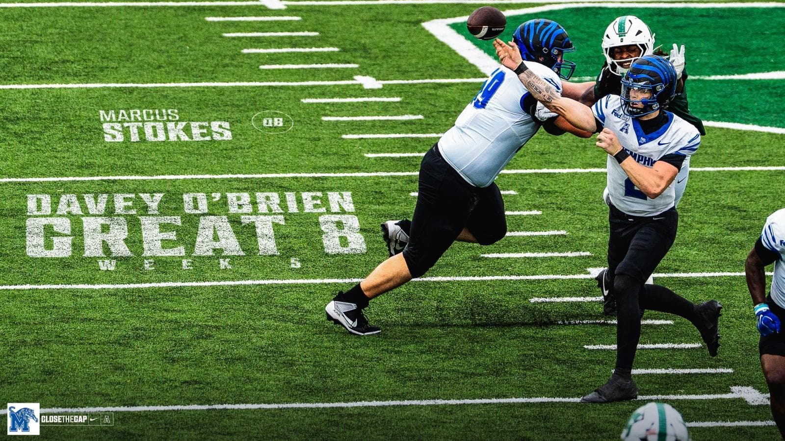 Stokes Lands on Davey O'Brien Great 8 List
