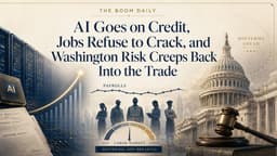 The Boom Daily: AI Goes on Credit, Jobs Refuse to Crack, and ...