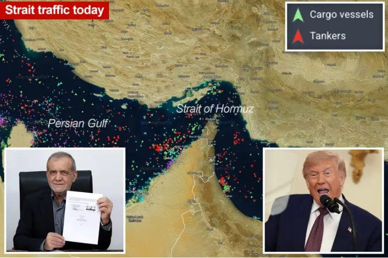 Iran Declares the Strait of Hormuz Closed Again after the US Lifts the Blockade