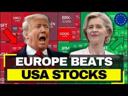 Investors FLEE US Stocks for Europe - First Time in 5 Years, Capital Exits, 32.6% vs 16.4%